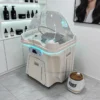 Chaise de lavage de cheveux avec circulation d'eau pour spa capillaire, chaise de coiffure, entrepôt UE. Station de lavage de cheveux portable, petite et mobile, avec chaise pour thérapie mobile