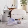 Chaise de lavage de cheveux de salon personnalisée avec massage électrique pour spa capillaire et utilisation de shampoing